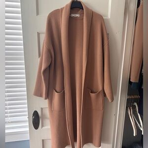 Mango oversized knit cardigan